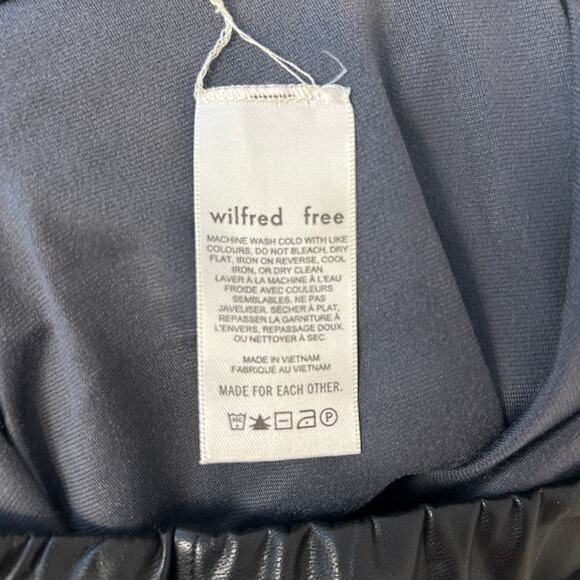 Aritzia Wilfred Free Daria Pant High-waisted Vegan Leather leggings - Picture 7 of 9